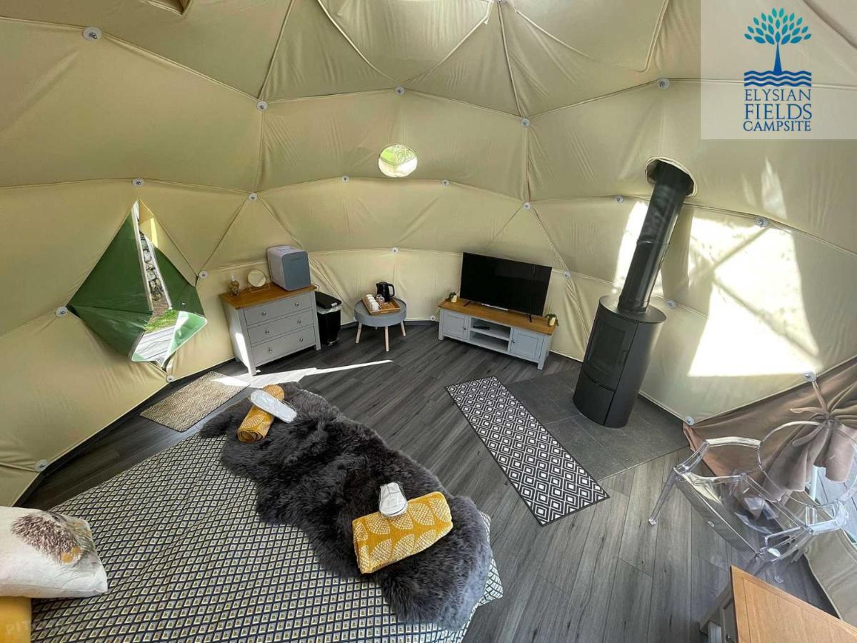 Glamping Dome Elysian Fields Hotel Helston Kültér fotó