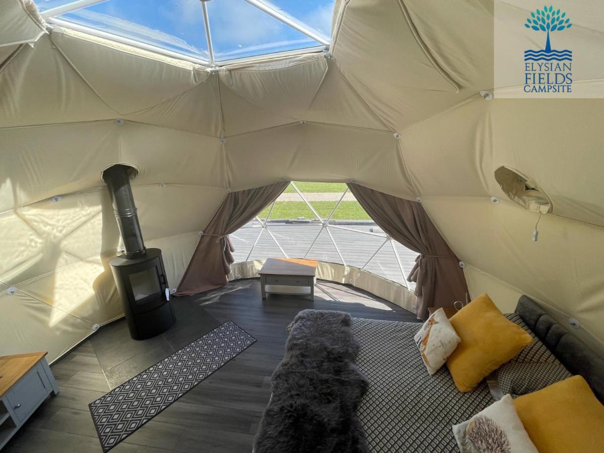 Glamping Dome Elysian Fields Hotel Helston Kültér fotó