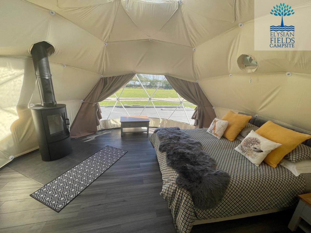 Glamping Dome Elysian Fields Hotel Helston Kültér fotó
